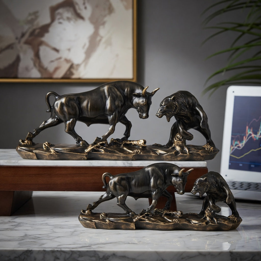 Bull & Bear Wealth Guardian – Attract Wealth & Trading Luck