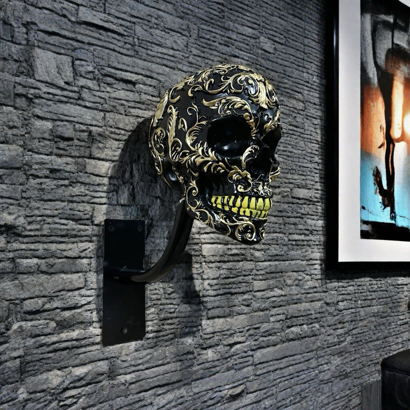 Skull Helmet Stand