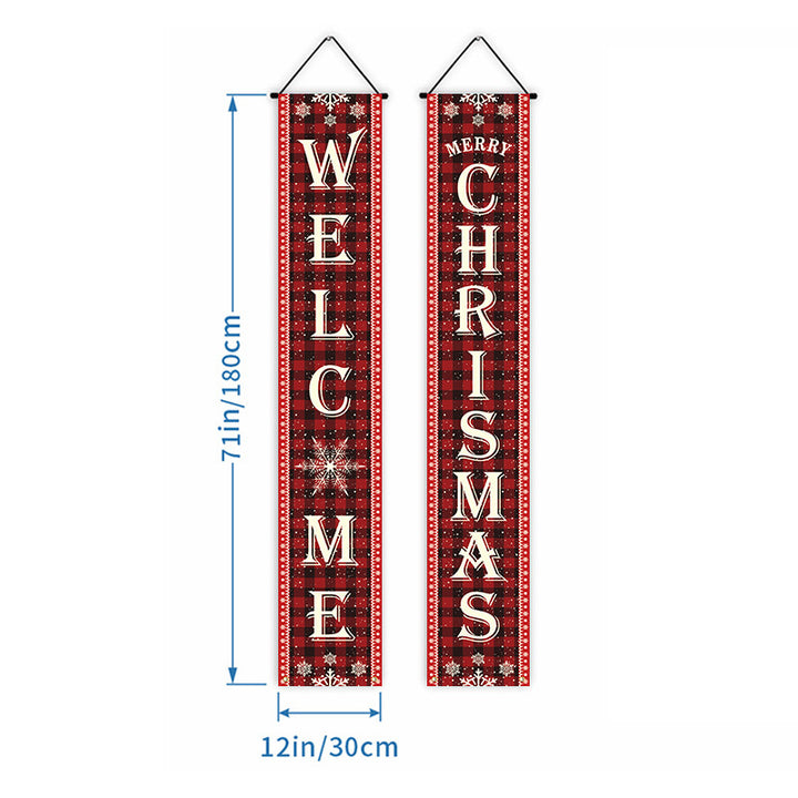 Christmas Door Banner Decor