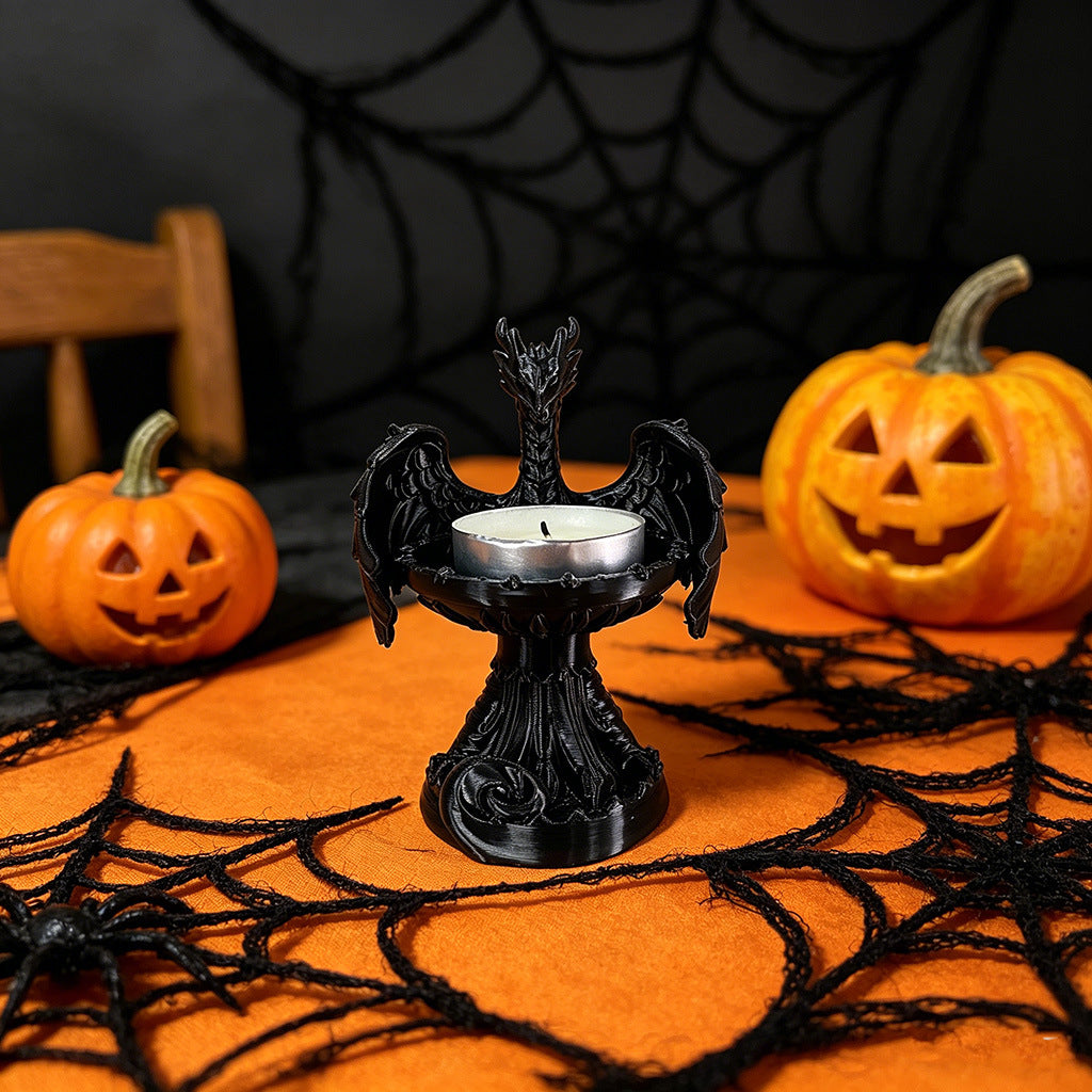 Gothic Dragon Jewelry Tray & Candle Holder