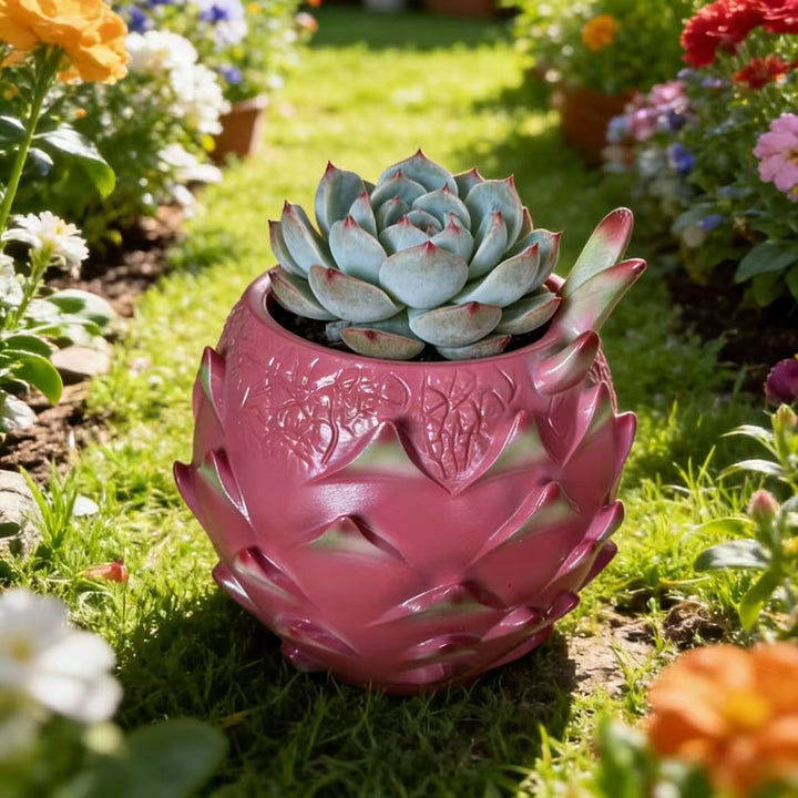 Creative Wide-Mouth Pineapple-Shaped Succulent Planter