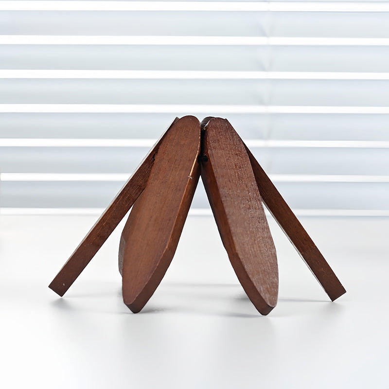Premium Heat-Resistant Solid Wood Trivet
