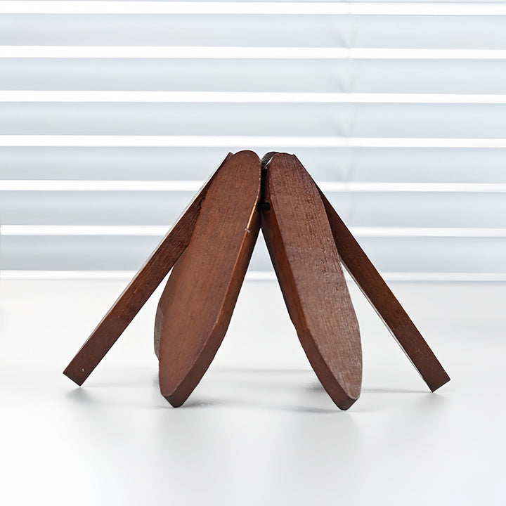 Premium Heat-Resistant Solid Wood Trivet