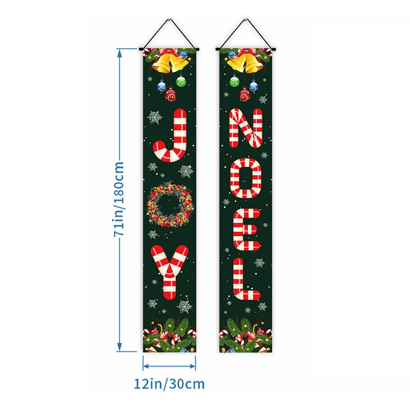 Christmas Door Banner Decor