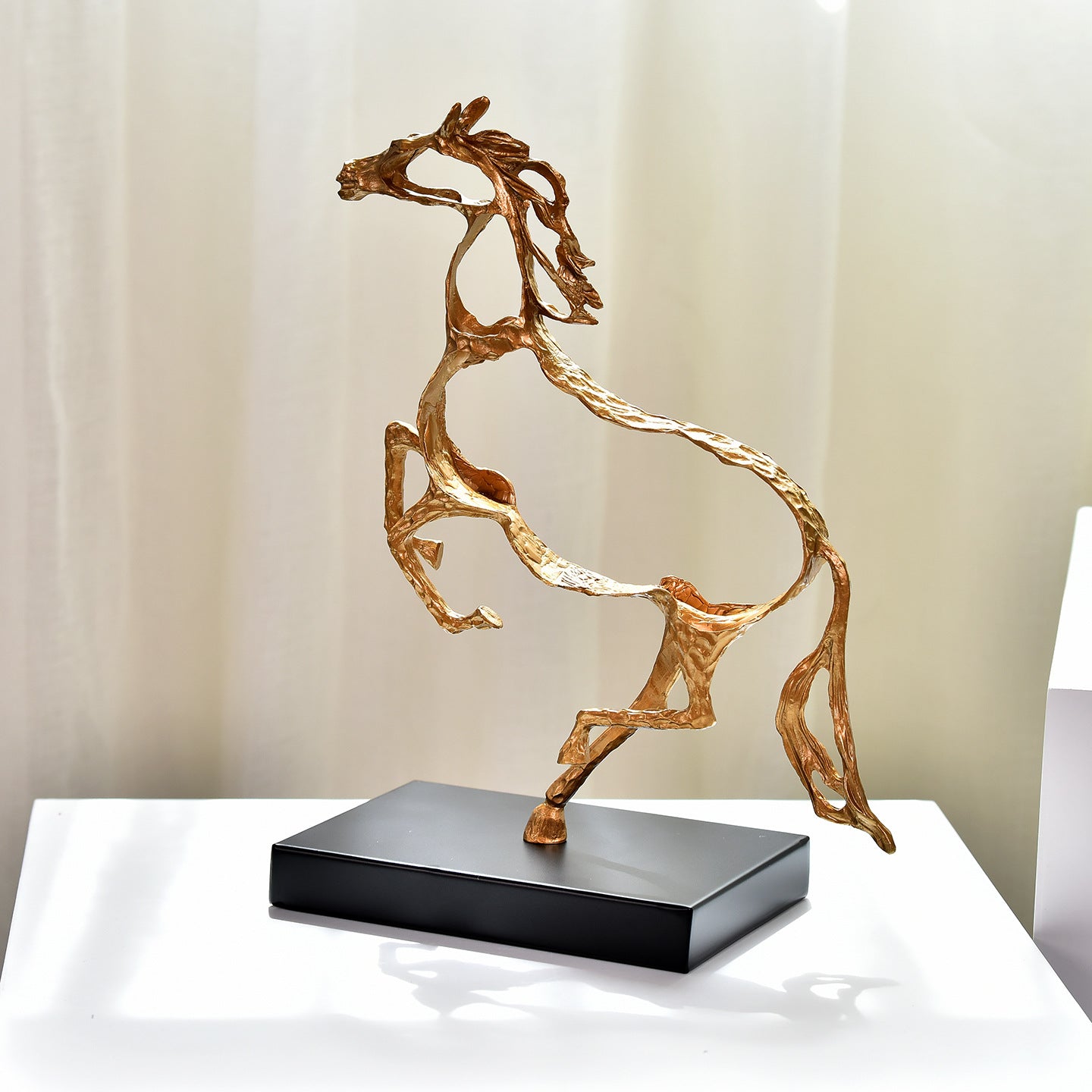 Spirit in Motion - Hollow Cast Iron Horse Sculpture