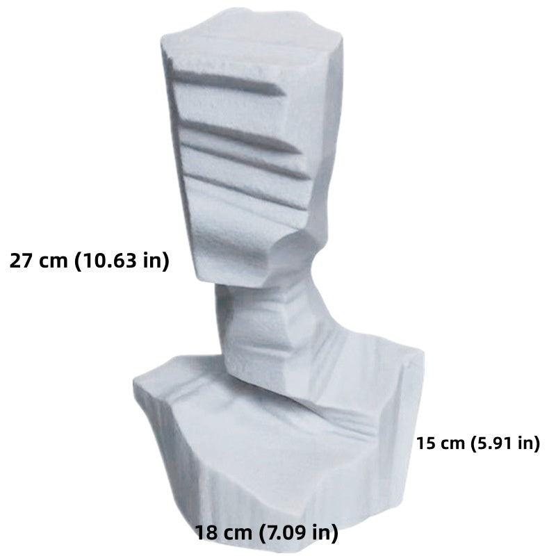 MonoMuse– Artistic Human Head Ornament