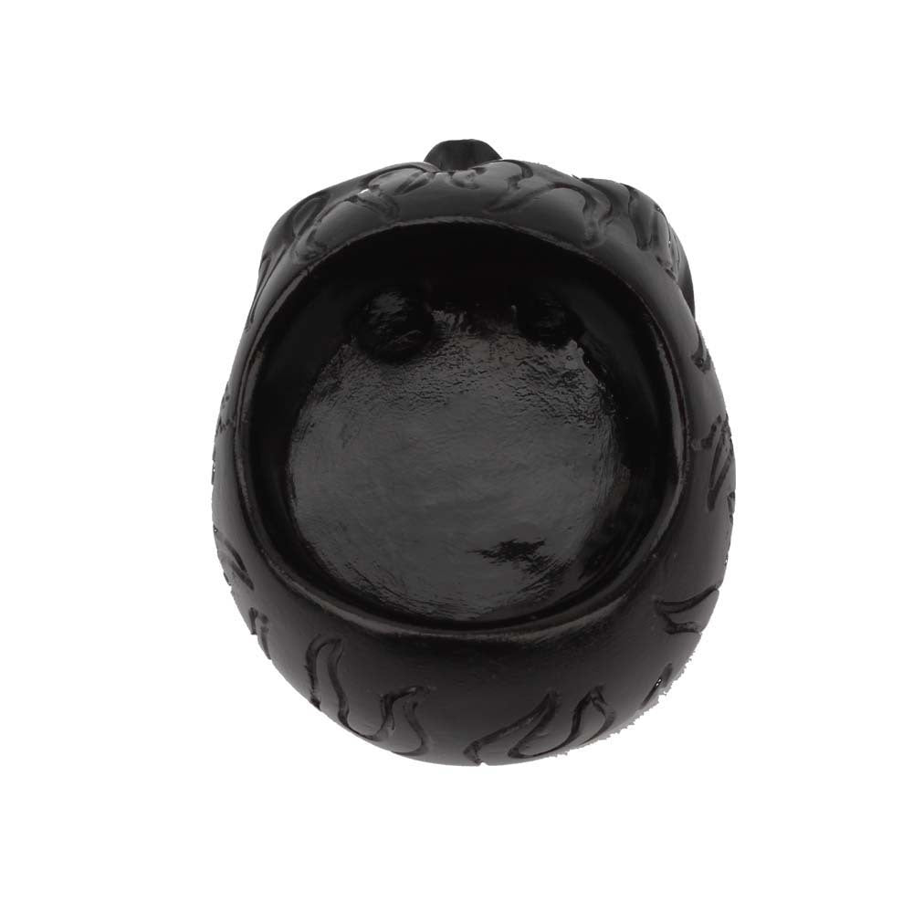 Small skull candlestick