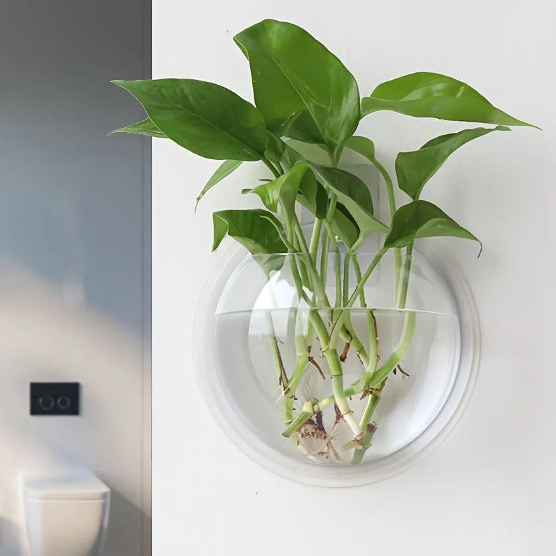 Wall-mounted flower pots