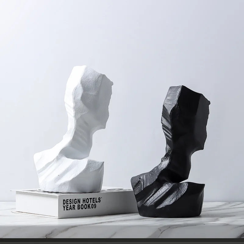 MonoMuse– Artistic Human Head Ornament