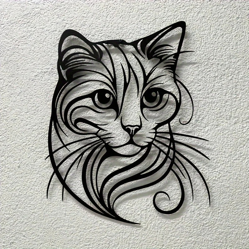 FelineCharmerSimple Cat Wall Sculpture