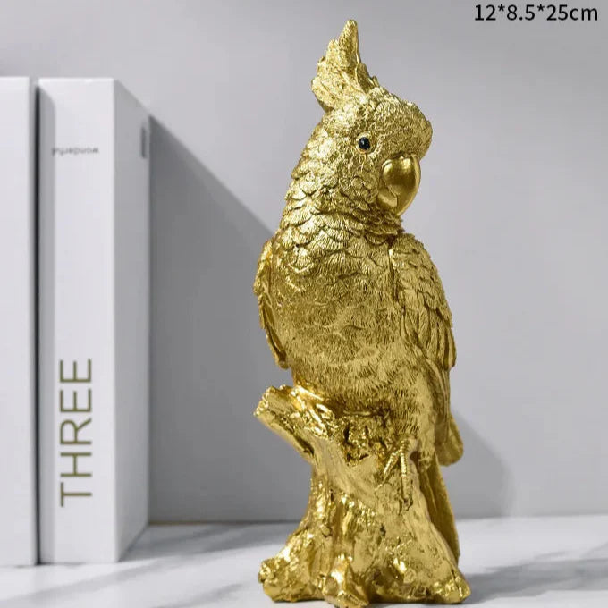 Maison Perché – Artistic Parrot Figurine