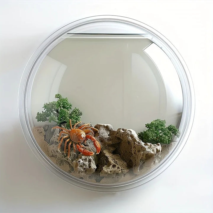 Wall-mounted flower pots