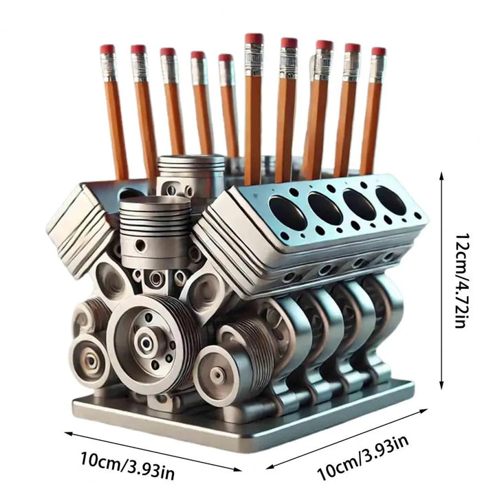 HorsepowerV8 Engine Desk Organizer