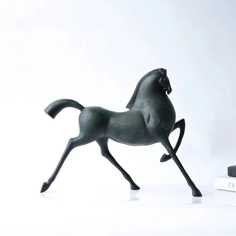 Sculptural Metal Horse
