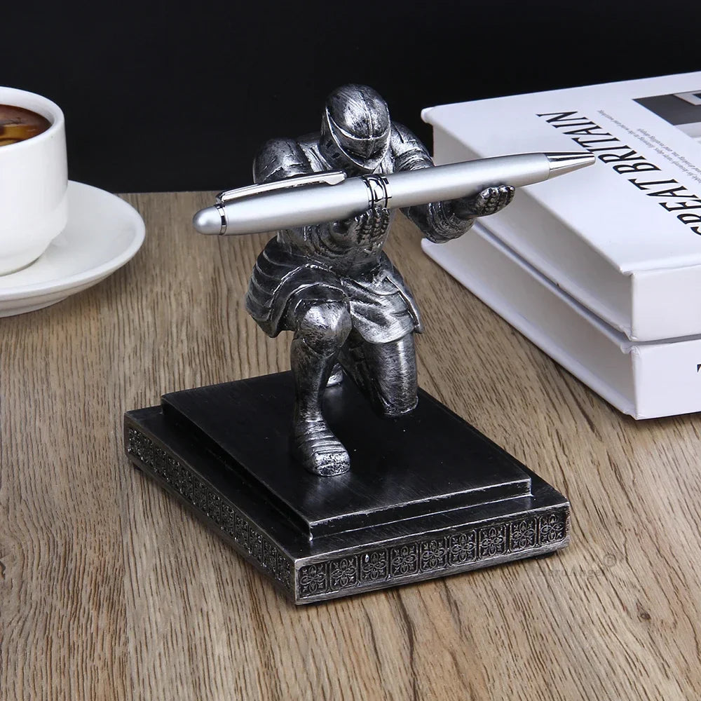 Knight Pen Holder