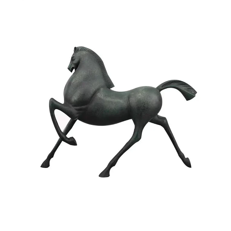 Sculptural Metal Horse