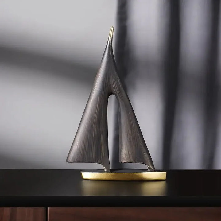 Winds of Serenity Resin Sailboat Decor