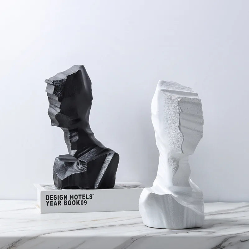 MonoMuse– Artistic Human Head Ornament