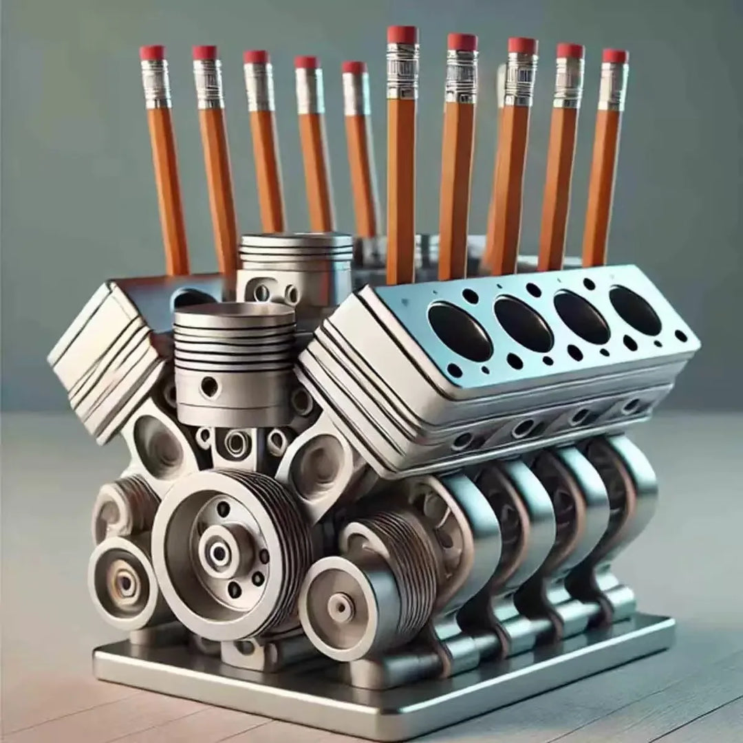 HorsepowerV8 Engine Desk Organizer
