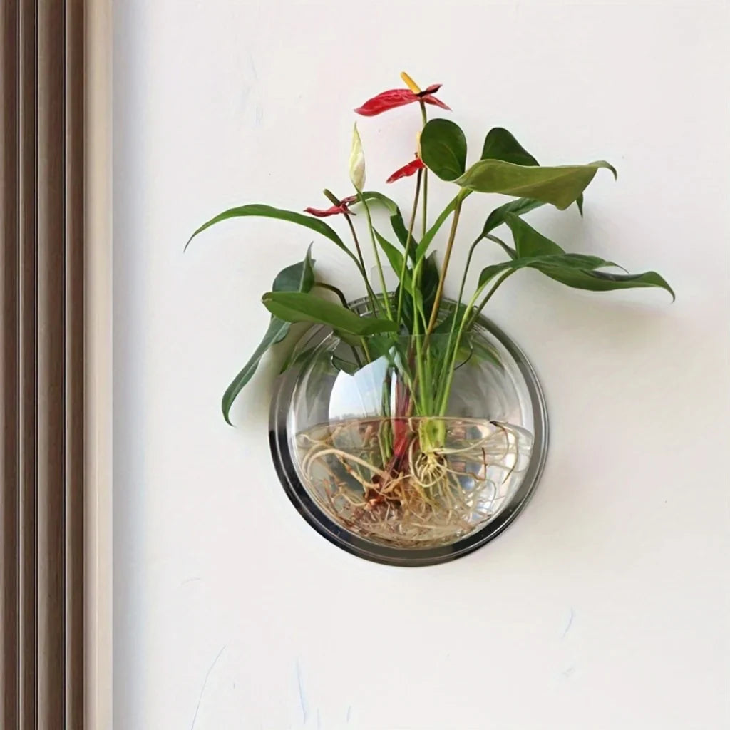 Wall-mounted flower pots