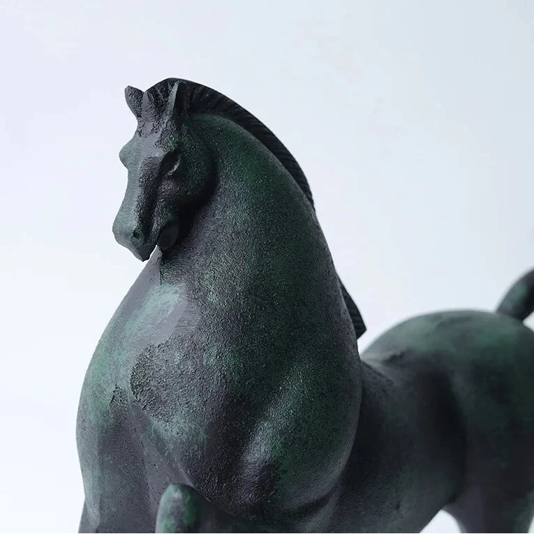 Sculptural Metal Horse