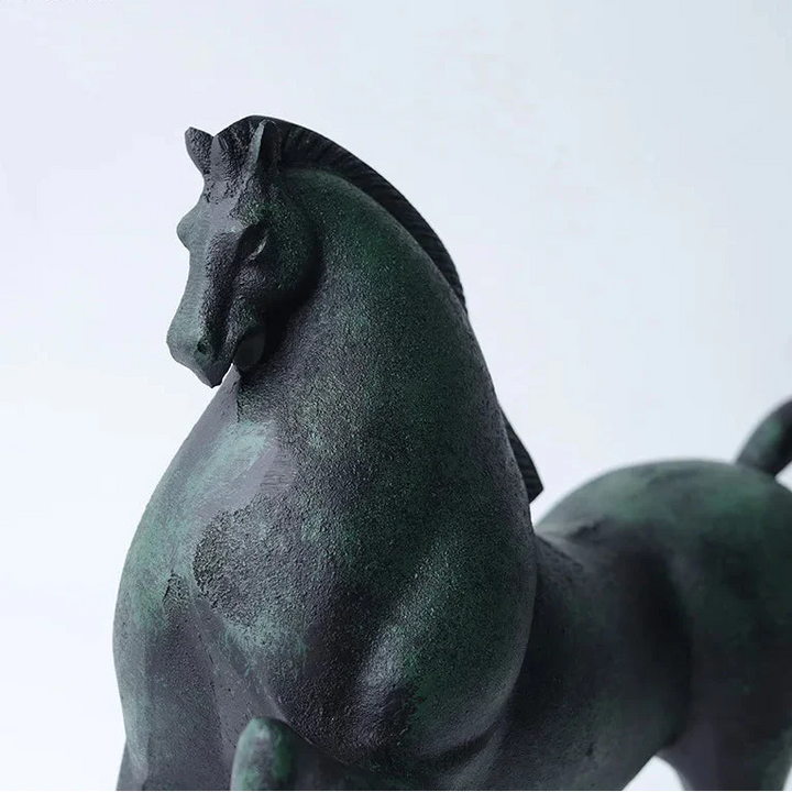 Sculptural Metal Horse
