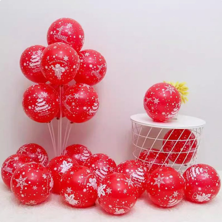 12-inch thickened Christmas balloons