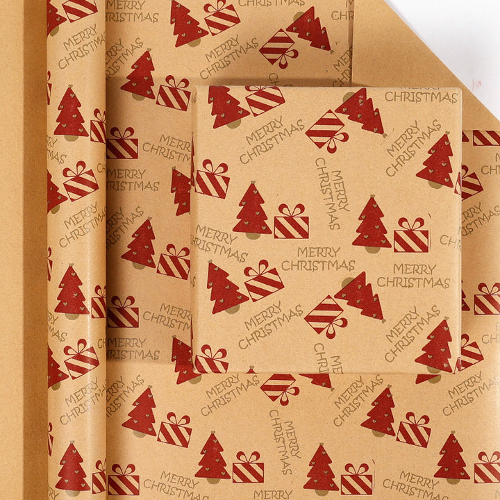 Christmas gift wrapping paper