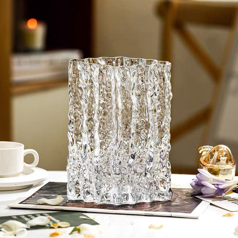 French-style transparent vase ornament