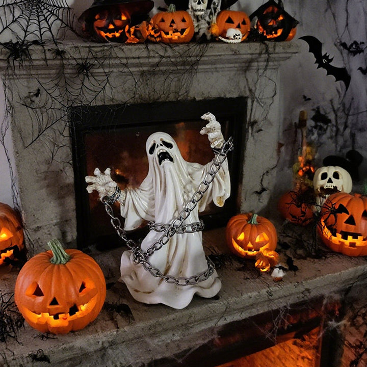 Creative resin ghost ornament