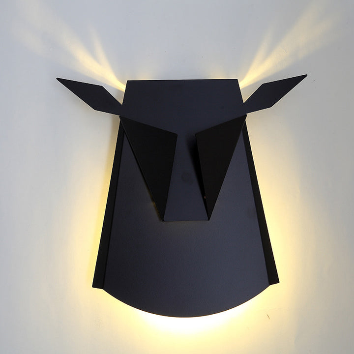 Decorative LED Bull-Head Wall Lamp