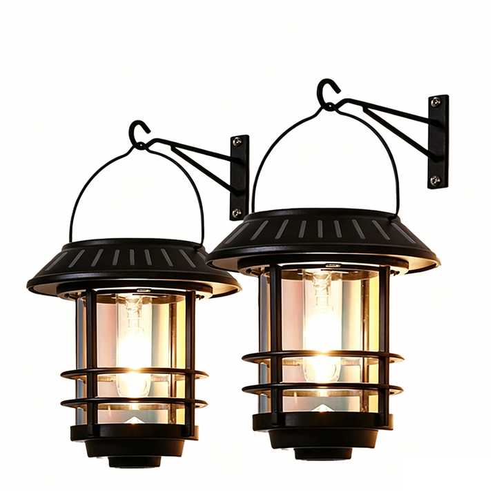 Waterproof Solar Vintage-Style Filament Garden Light