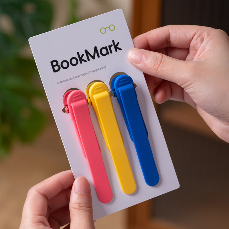 Silicone Clip Bookmark