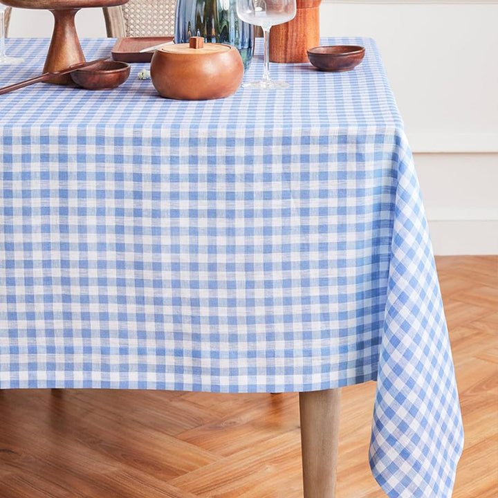 Minimalist Plaid Tablecloth