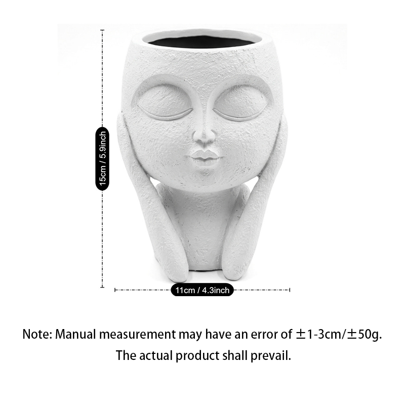 Best-selling "Cute Series" Flower Pots (Paintable)