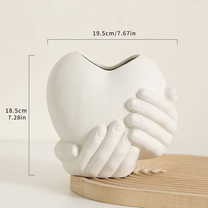 "Guardian of Love" Ceramic Vase
