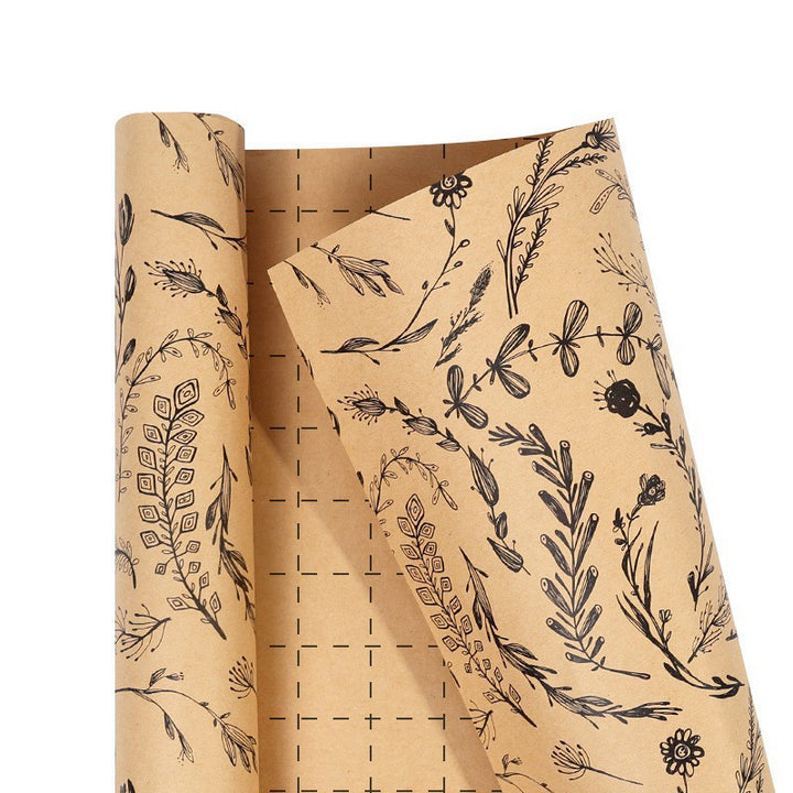Minimalist and versatile gift wrapping paper