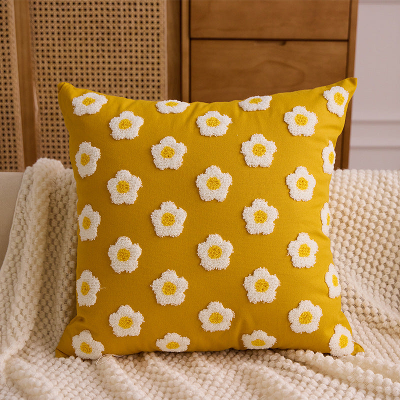 Embroidered Throw Pillow (Instagram Style)