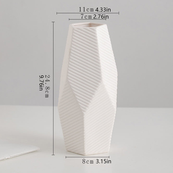Minimalist, modern, and creative ceramic floral home decor