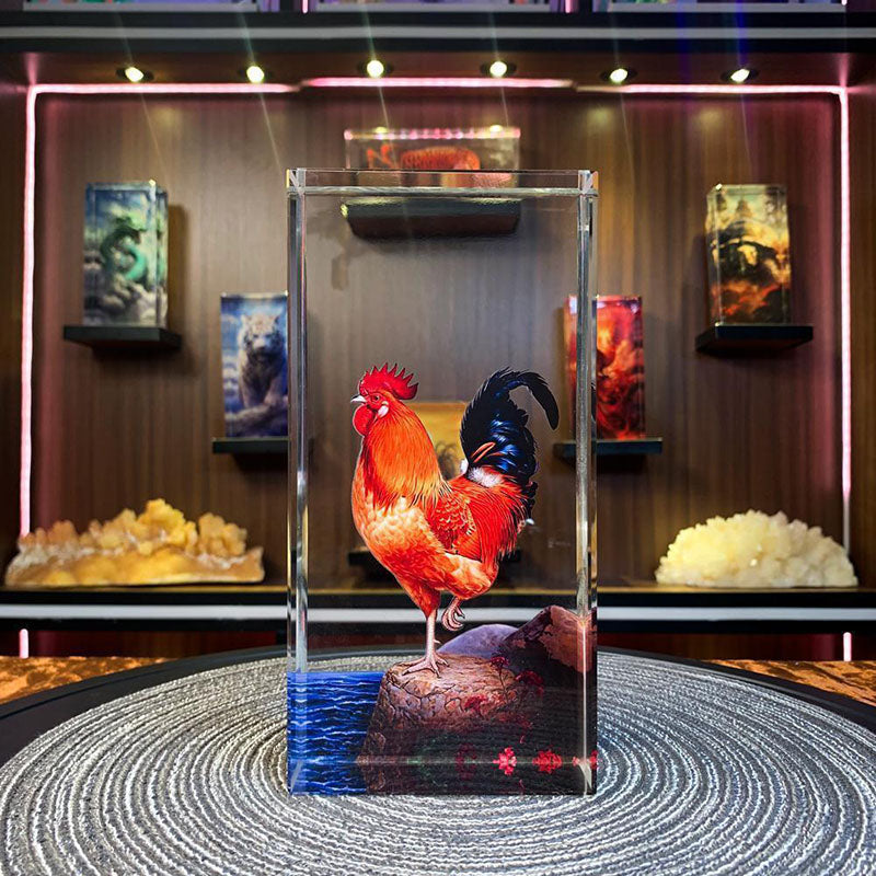 High-End, Light Luxury Artistic Crystal Ornament