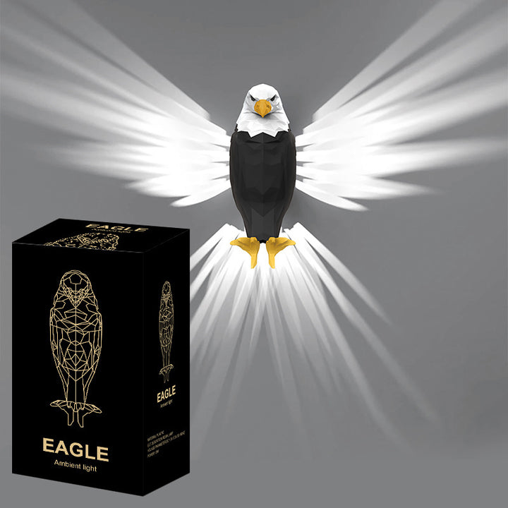 Eagle-Shaped Projection Night Light Wall Decor