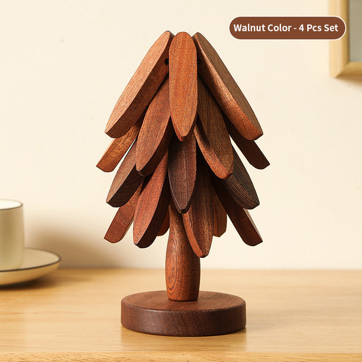 Premium Heat-Resistant Solid Wood Trivet