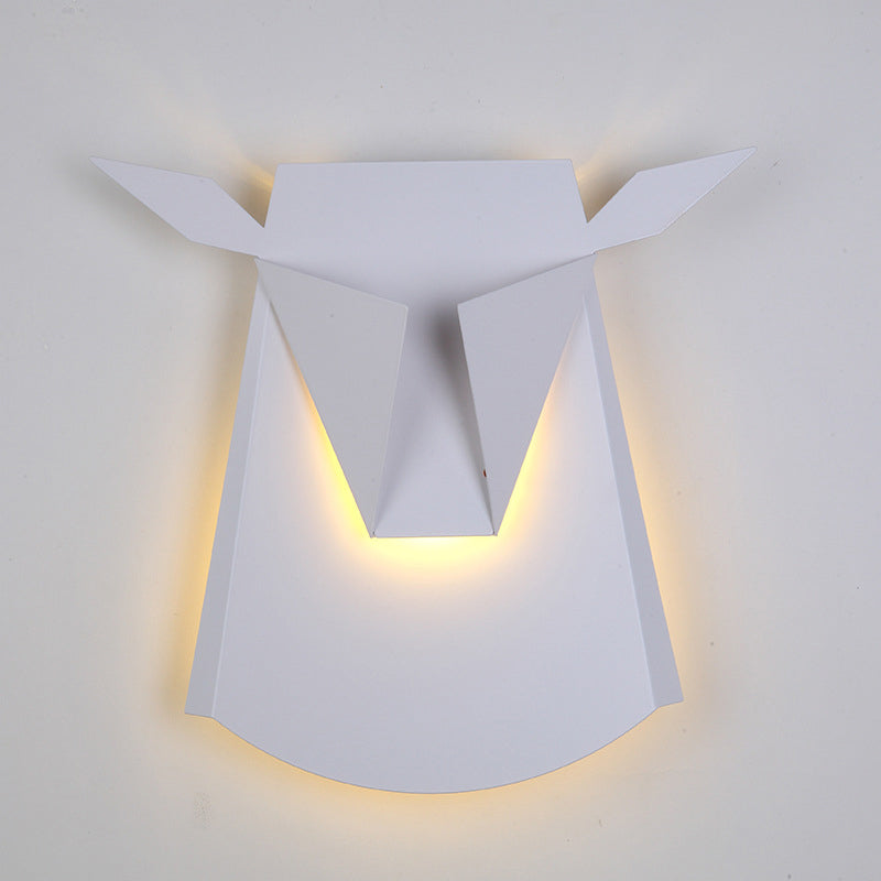 Decorative LED Bull-Head Wall Lamp