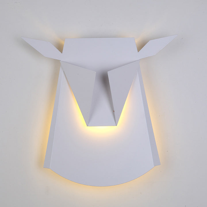 Decorative LED Bull-Head Wall Lamp
