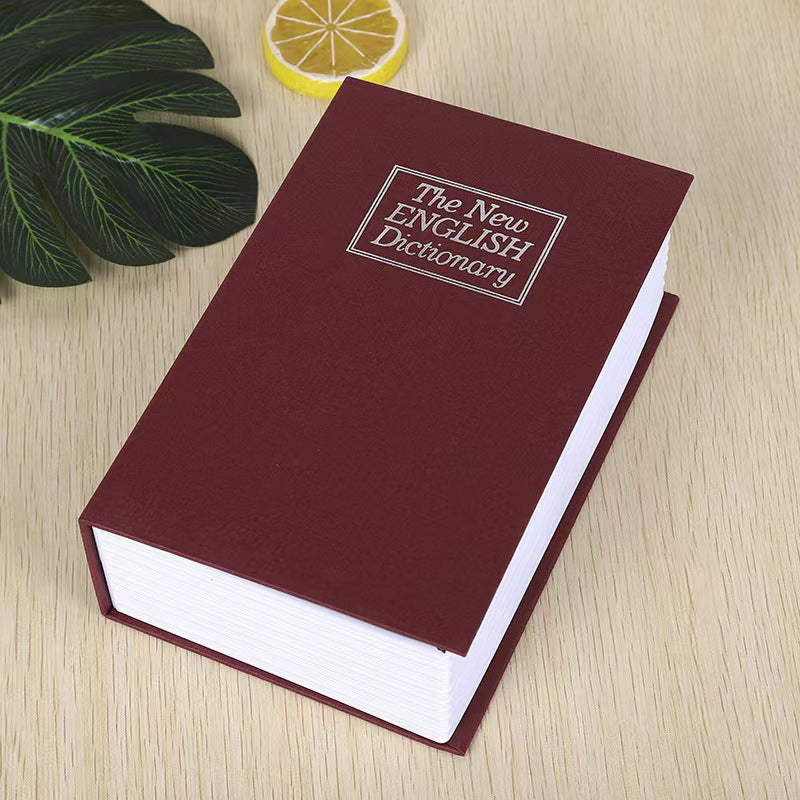 "Men's Secret" Creative Book-Style Safe