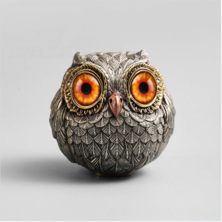 New Cute and Fun Owl Resin Ornament