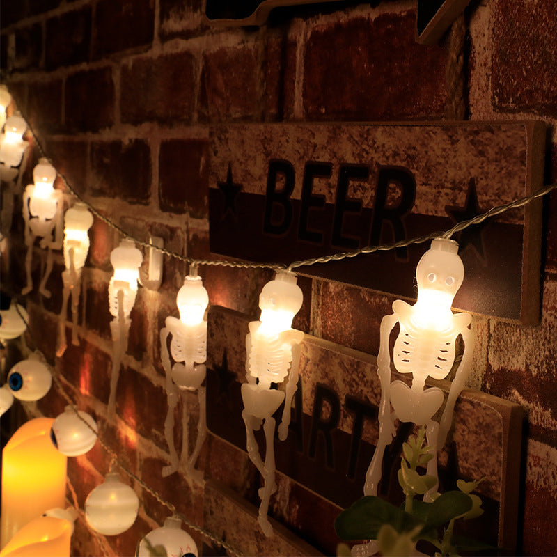 New LED Skull Decorative String Lights