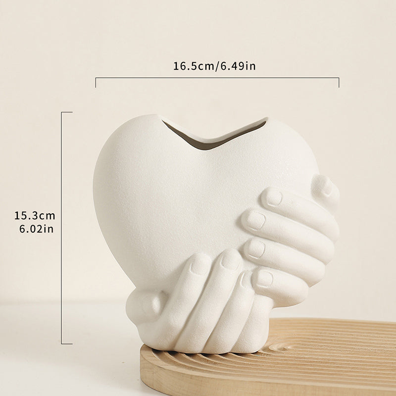 "Guardian of Love" Ceramic Vase