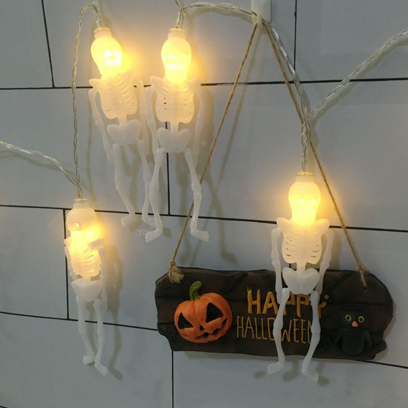 New Halloween LED Skull String Lights