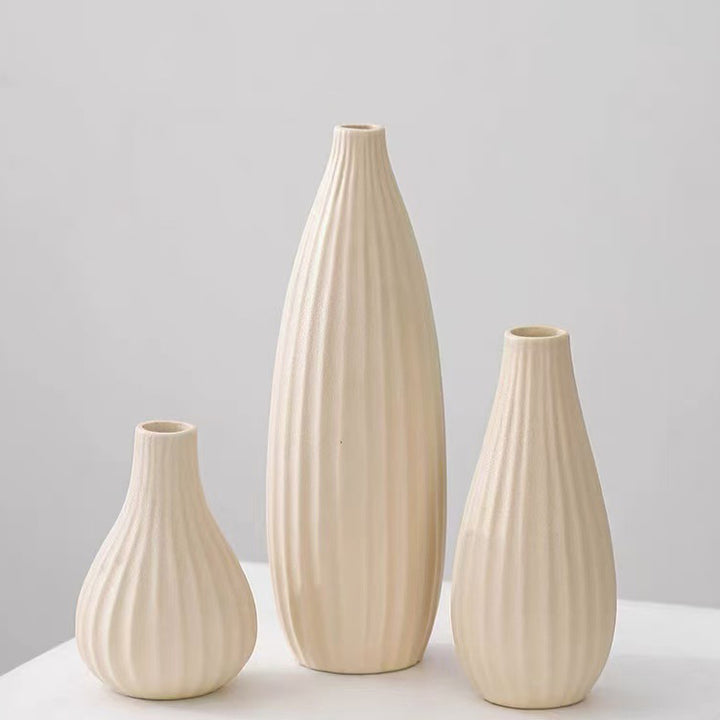 Best-selling minimalist 3-piece ceramic vase set (multi-color)